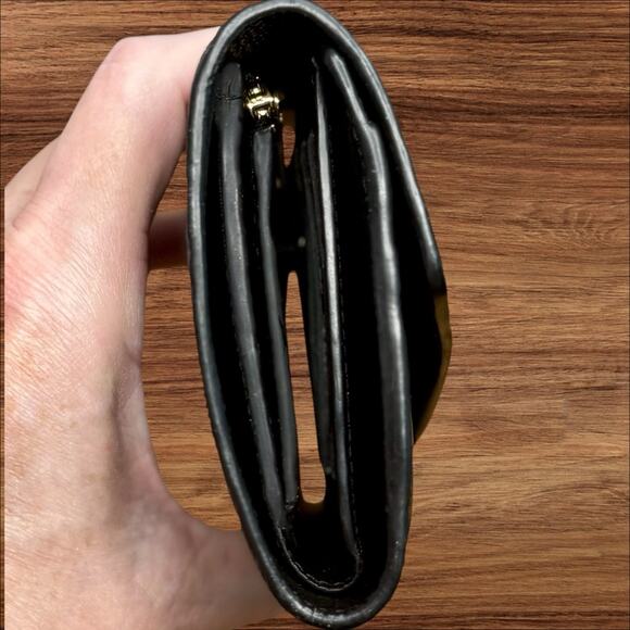 Louis Vuitton Curieuse Compact Wallet Black Empreinte Monogram Coin Zip Pocket - Picture 11 of 13